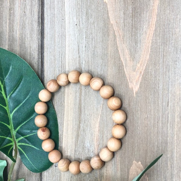 Scented Sandalwood Stretch Bracelet