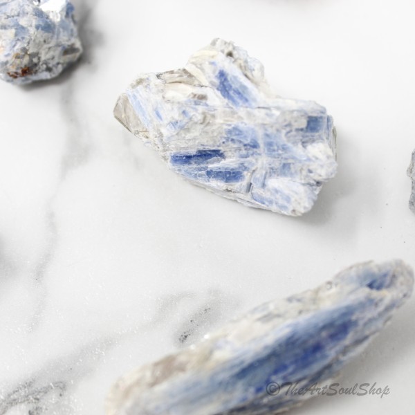 Positive Communication Self Expression and Truth Blue Kyanite Crystal Cluster