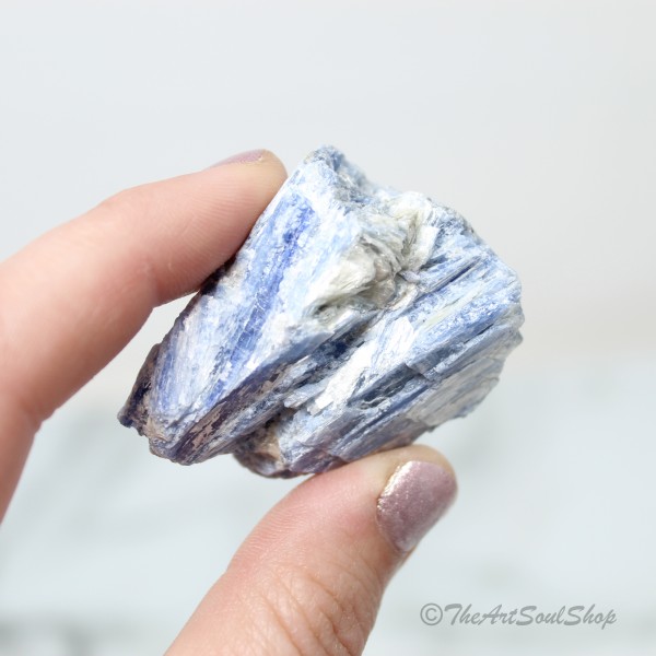 Positive Communication Self Expression and Truth Blue Kyanite Crystal Cluster