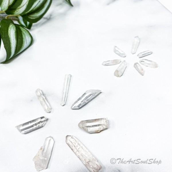 Master Healing Lemurian Quartz Point for Mediation Energy Uplifting and Cleansing