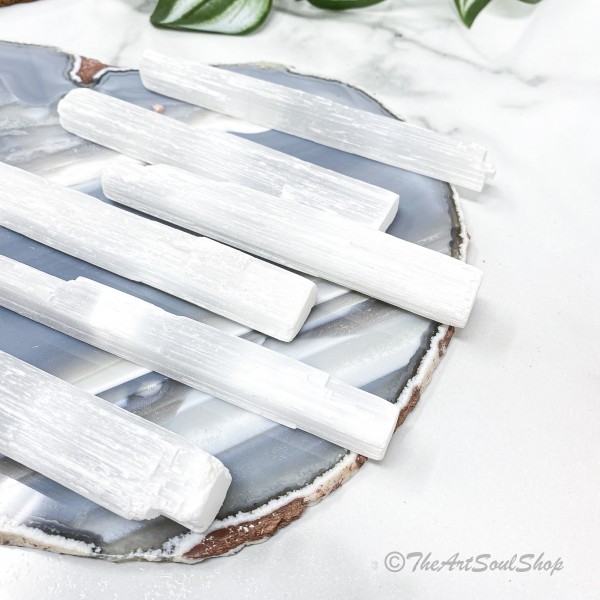 Clearing Wand Selenite Crystal