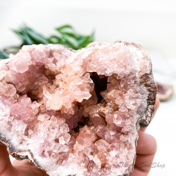 Rare Pink Amethyst Cluster for Home Decor or Meditation for Spiritual Growth, Love Protection, Universal Connection