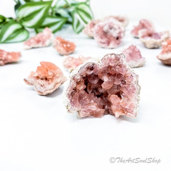 Rare Pink Amethyst Cluster for Home Decor or Meditation for Spiritual Growth, Love Protection, Universal Connection