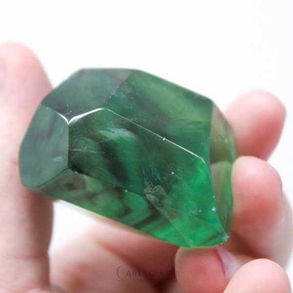 Fluorite for Heart and Mind Clarity and Focus Polished Freeform Multi Faceted
