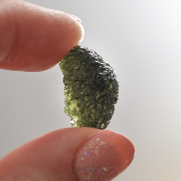 Moldavite Transformation Stone Starborn Meteorite Healing Manifesting Czech Republic